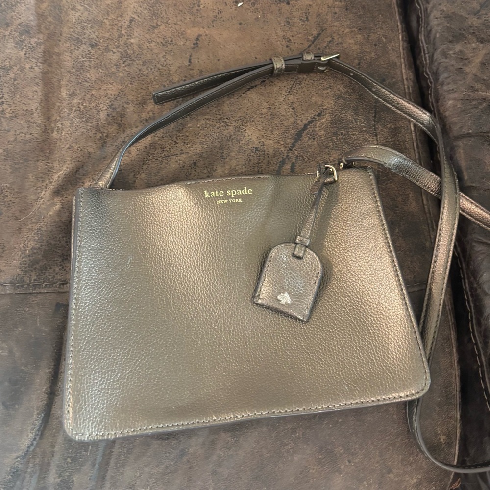 Kate Spade Black Leather Crossbody Bag